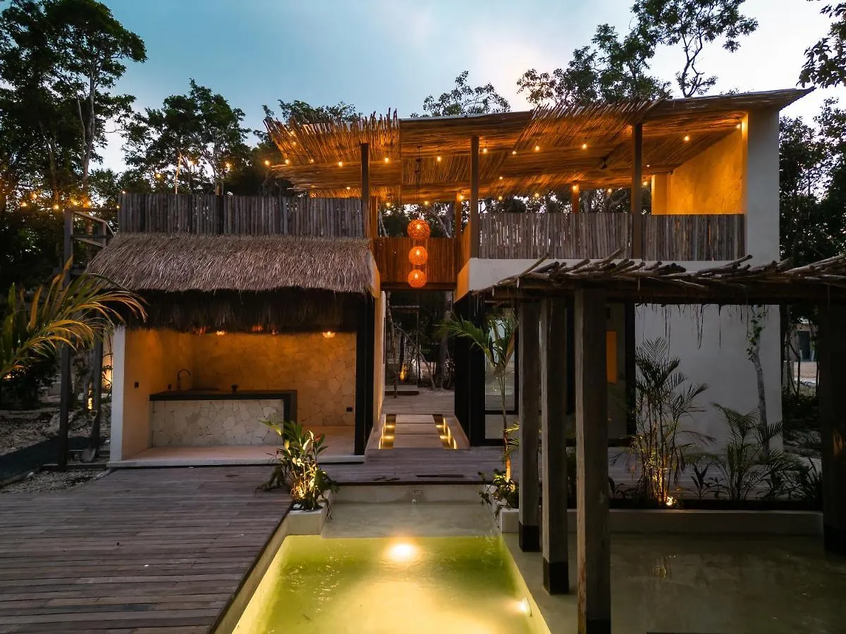 Villa Jungle-Chic Luxurious Tulum Home Mexico