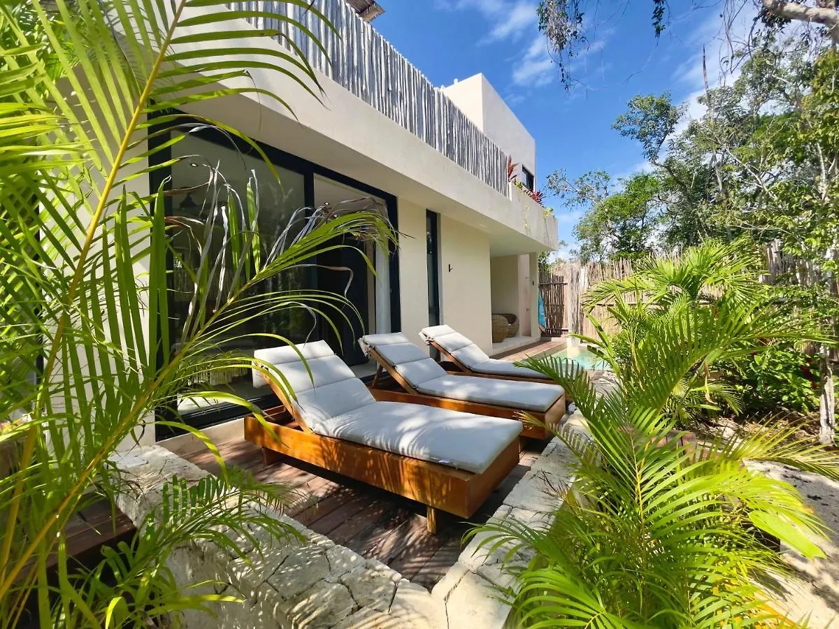 Jungle-Chic Luxurious Tulum Home 0*,
