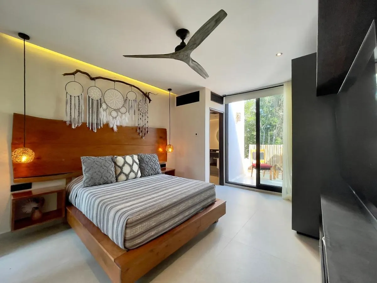 Jungle-Chic Luxurious Tulum Home 0*,