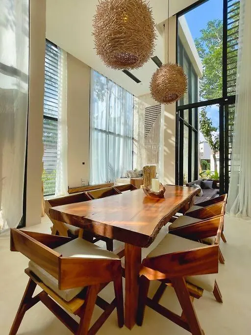 Jungle-Chic Luxurious Tulum Home Villa